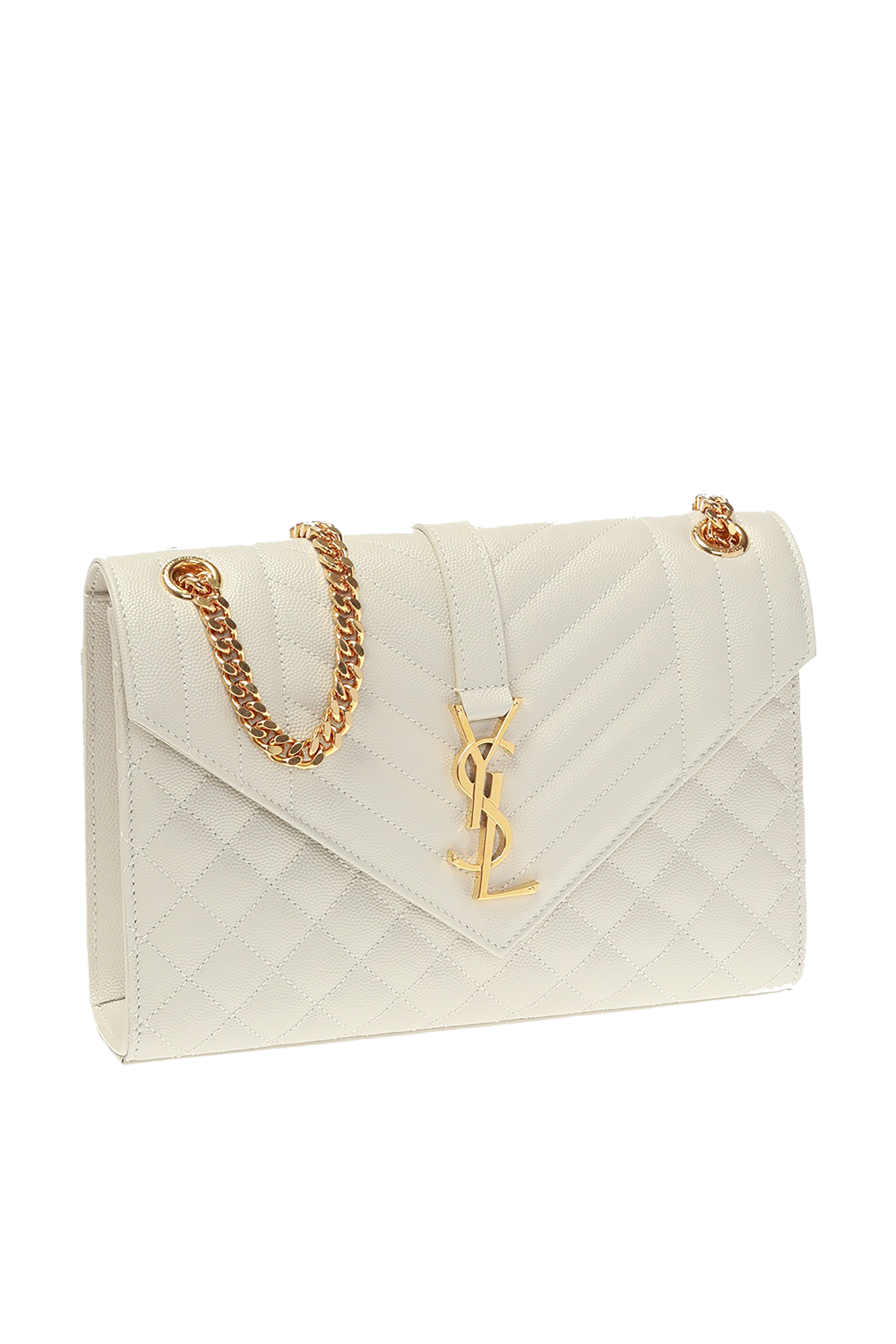 Cream 'Envelope' shoulder bag Saint Laurent - Vitkac Italy